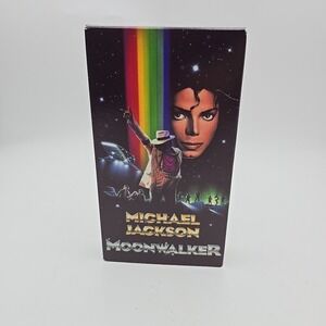 Michael Jackson Moonwalker VHS 1988 Ultimate Productions Rare Collectible‎